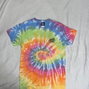Santa Cruz tie dye t shirt